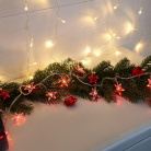 Гирлянда светодиодная Звездочки 2.8м 20LED красн. 4Вт IP20 Neon-Night 303-034