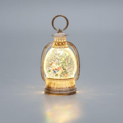 Светильник декоративный (фигура) Фонарик с эффектом снегопада и подсветкой Neon-Night 501-183