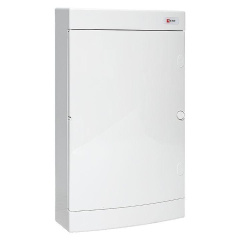 Щит распределительный навесной Unix бел. дверь 3х12 модулей IP40 PROxima EKF ux-3x12-nw