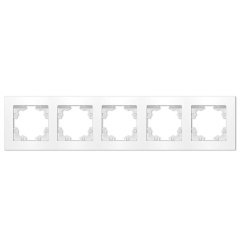 Рамка 5-м Афина универс. бел. Universal A1042