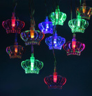 Гирлянда светодиодная Нить Короны 3м 20LED 8 режимов 220В IP20 мультиколор ЭРА Б0041898