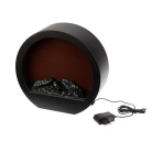 Камин светодиодный Лаунж 35.3х12.4х33.7см эффект живого огня с адаптером питания элементы питания 4хAA (не в компл.) Neon-Night 513-038