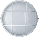Светильник ЛОН 94 807 NBL-R2-100-E27/WH 1х100Вт E27 IP54 (аналог НПБ 1102 бел. круг с решеткой 100Вт) Navigator 94807