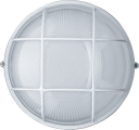Светильник ЛОН 94 807 NBL-R2-100-E27/WH 1х100Вт E27 IP54 (аналог НПБ 1102 бел. круг с решеткой 100Вт) Navigator 94807