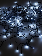 Гирлянда Нить LD120-GW-BO 120 бел. светодиодов 12м с контроллером уличная SHLights 4690601045430