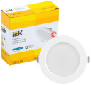Светильник светодиодный ДВО 1611 7Вт 4000К IP20 встраив. круг бел. IEK LDVO0-1611-07-4000-K01