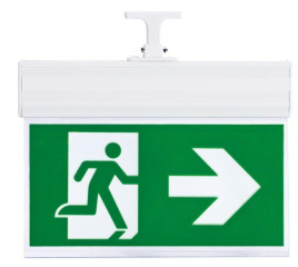 Светильник светодиодный SSA-103-1-20 Человек-стрелка 3Вт IP20 аварийный 3ч двусторонний со сменными пиктограммами; кнопка тест Эра Б0044392