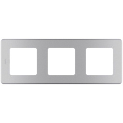 Рамка 3-м Inspiria алюм. Leg 673952