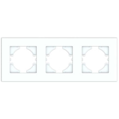 Рамка 3-местн City бел. GUSI С1113-001