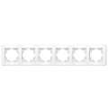 Рамка 6-м Афина универс. бел. Universal A1043
