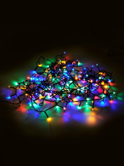 Гирлянда Нить 12м LD120-GM-BO 120 разноцветн. светодиодов с контроллером уличная SHLights 4690601041357