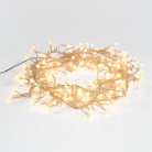 Гирлянда светодиодная Мишура LED 3м 288LED желт. 18Вт 220-240В IP20 провод ПВХ прозр. Neon-Night 303-601