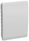 Корпус пластиковый ЩРВ-П-54 IP41 бел. дверь TEKFOR IEK TF5-KP13-V-54-41-K01-K01
