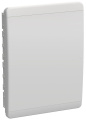 Корпус пластиковый ЩРВ-П-54 IP41 бел. дверь TEKFOR IEK TF5-KP13-V-54-41-K01-K01