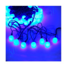 Гирлянда светодиодная Шарики 100LED син. 2.4см наружняя соединяемая до 3мод. SHLights 4690601004321