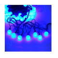 Гирлянда светодиодная Шарики 100LED син. 2.4см наружняя соединяемая до 3мод. SHLights 4690601004321