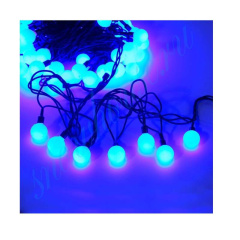 Гирлянда светодиодная Шарики 100LED син. 2.4см наружняя соединяемая до 3мод. SHLights 4690601004321