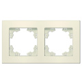 Рамка 2-м Афина универс. сл. кость (ivory) Universal A0044-I