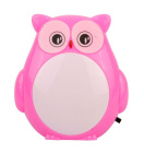 Светильник светодиодный NL-243 Сова 220В ночник с выкл. Camelion 14263