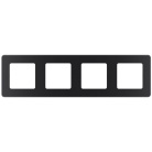 Рамка 4-м Inspiria антрацит Leg 673963