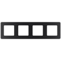 Рамка 4-м Inspiria антрацит Leg 673963