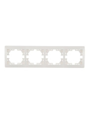 Рамка 4-м Mira горизонт. бел. LEZARD 701-0200-149