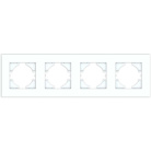 Рамка 4-местн City бел. GUSI С1114-001