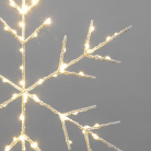 Фигура светодиодная подвесная Снежинка на метал. каркасе тепл. бел. Neon-Night 501-056