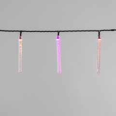 Гирлянда светодиодная Палочки с пузырьками 2м 20 палочек 20LED мультиколор RGB 1.5Вт IP20 Neon-Night 303-037