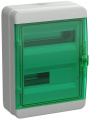 Корпус пластиковый КМПн-24 IP65 зел. прозр. дверь TEKFOR IEK TF5-KP72-N-24-65-K03-K06