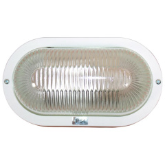 Светильник Банник 1401 НПП 03-60-021 IP54 овал малый бел. пласт. Элетех 1005500883