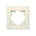 Рамка 1-м Афина сл. кость (ivory) Universal A0053-I