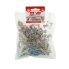 Дюбель для гипсокартона бабочка 10х50 с сам. 4х60 (уп.40шт) пакет Tech-Krep 126702